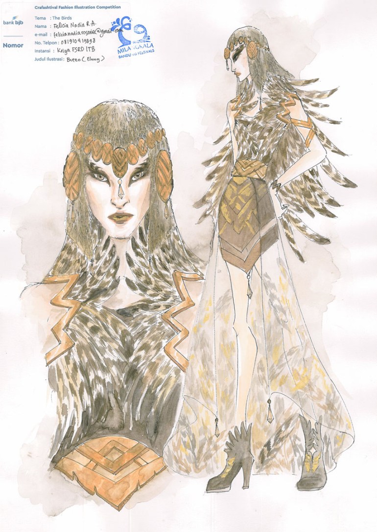 Juara 2 - Felicia Nadia - Buteo (Elang)