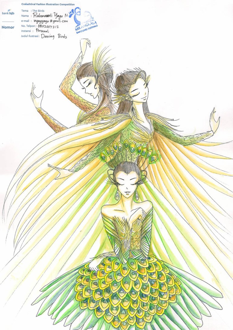 Juara 3 - Rahmawati Yayu - Dancing Birds