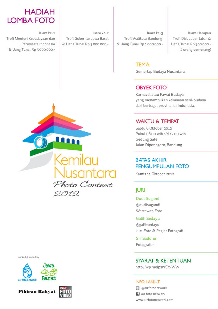 kemilau nusantara photo contest 2012